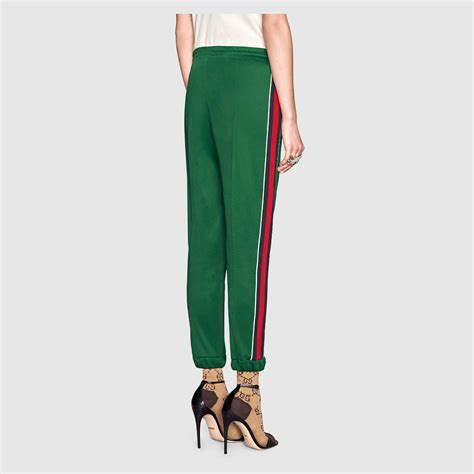 gucci technical jersey pant replica|Gucci Joggers for Women .